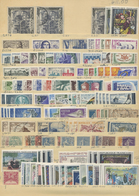 O/*/** Frankreich: 1860/1980 (ca.), Used And Mint Accumulation On Stockpages, Well Filled With Plenty Of Ma - Gebraucht