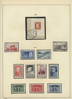 **/O/* Frankreich: 1863/1963, Mint And Used Collection In An Ancient KA/BE Album, From Early Issues But Mai - Oblitérés