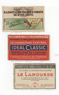 O/** Frankreich: 1932/1938 (ca.), TYPE "PAIX" PUBLICITAIRES 50c. Red, 65c. Blue And 90c. Blue, Specialise - Oblitérés