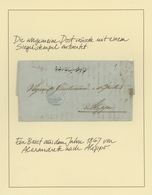 Br/**/*/O Französische Post In Der Levante: 1847-1938, Collection Of Hatay And Area Starting With French Post - Other & Unclassified