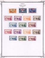 */(*) Französische Post In Der Levante: 1942/1943, F.F.L. Issues, Mint Assortment On Album Pages, Incl. 19 - Other & Unclassified