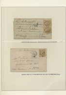 Br Frankreich - Ballonpost: 1870/1871, FRANCO-PRUSSIAN WAR/SIEGE DE PARIS, Extraordinary Collection Of - 1960-.... Briefe & Dokumente