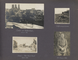 Frankreich - Besonderheiten: 1914/1918: Photo Album From A Geram Division In France. ÷ 1914/1918: Or - Autres & Non Classés