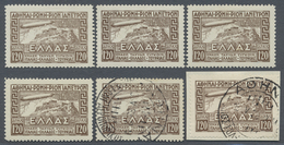 **/*/O Griechenland: 1902/1960 (ca.), Unusual Duplicates On Stockcards And In Glassines With Many Scarce To - Lettres & Documents