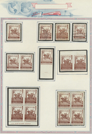 */O Griechenland - Zwangszuschlagsmarken: 1914/1956, Deeply Specialised Collection Of Apprx. 665 Stamps - Sonstige & Ohne Zuordnung