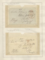 Brfst Großbritannien - Vorphilatelie: 1838/1839, HOUSE OF COMMONS, Collection Of 120 Fronts Of Covers Ex 1 - ...-1840 Precursori