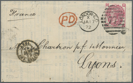 Br Großbritannien: 1820/1876, 17 Printed Pricelists Mostly Franked To Sweden, France, Denmark, Germany - Autres & Non Classés