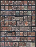 O/Brfst Großbritannien: 1855/1900 (ca.), Specialised Collection/accumulation Of More Than 1.600 Stamps, Show - Autres & Non Classés