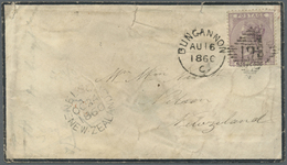 Br Großbritannien: 1860/1882 (ca.), Accumulation With 18 Covers Addressed To NEW ZEALAND With Many Diff - Autres & Non Classés