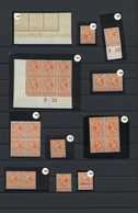 **/*/(*) Großbritannien: 1912/1924, KGV Profile Head Issue, Wm Simple Cypher, 2d. Orange, Specialised Assortm - Autres & Non Classés