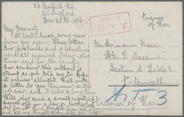 Br Großbritannien: 1915/1945, 318 POW Letters And Card From WW 1 And 2 In Nice Variety Of Camps With In - Autres & Non Classés