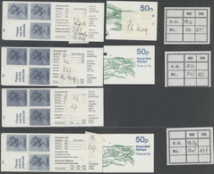 ** Großbritannien - Markenheftchen: 1977/1992 (ca.), Specialised Accumulation Of Apprx. 225 Booklets, M - Postzegelboekjes