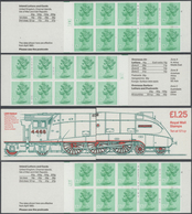 ** Großbritannien - Markenheftchen: 1982/1988 (ca.), Specialised Accumulation Of Apprx. 170 Booklets, M - Booklets