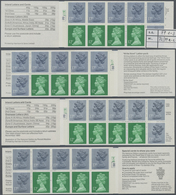 ** Großbritannien - Markenheftchen: 1985/1988 (ca.), Specialised Accumulation Of Apprx. 140 Booklets, M - Markenheftchen