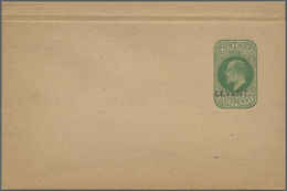 GA Britische Post In Der Türkei: 1902-1912: Collection Of 10 Postal Stationery Cards, Registered Envelo - Andere & Zonder Classificatie