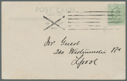 Br Großbritannien - Stempel: 1890/1927, Lot Of Six Better Covers/cards (single Lots), E.g. 1890 "Penny - Storia Postale