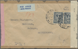 Br Irland: 1920/1985 (ca): 28 Covers And Postal Stationary, Including Regististred Letters, Censored Ma - Briefe U. Dokumente