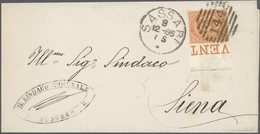 Br Italien: 1780/1921, Collection Of More Than 100 Covers (from Some Pre-philately), Main Value 1860s/1 - Marcophilie