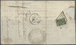 Br/GA Italien: 1858/1964, Ca. 110 Briefe, Karten Und Ganzsachen Ab Altitalienische Staaten Und Inkl. San M - Storia Postale