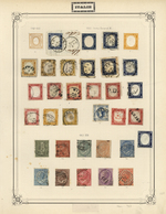 O/*/Brfst Italien: 1860/1930 (ca.), Used And Mint Collection On Album Pages In A Binder, Partly Collected Some - Marcophilie