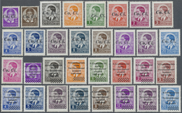 ** Italienische Besetzung 1941/43 - Laibach: Collection With Sassone No. 1/18, 33/41, 52/60, Also Posta - Ljubljana