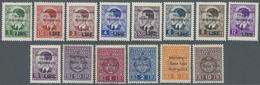 **/* Italienische Besetzung 1941/43 - Montenegro: 1941/1943, Lot Of Some Issues On Stockcards Incl. Miche - Montenegro