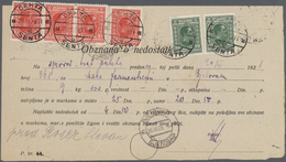 Br/GA/ Jugoslawien: 1900/1980 (ca.), Lot Of Ca. 1250 Covers, Cards, Postal Stationery And Souvenier Pc From - Briefe U. Dokumente