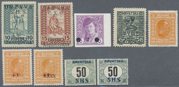 */**/O Jugoslawien: 1918/1943, Mainly Mint Collection In A Lindner Album, Well Filled Throughout And More O - Brieven En Documenten