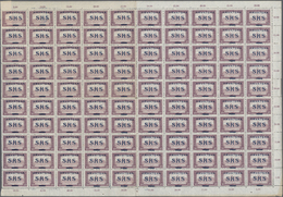 **/O Jugoslawien: 1918/1919, Accumulation Of Complete Sheets/large Units, Mainly SHS Overprints On Hungar - Briefe U. Dokumente