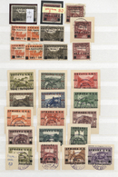 O/**/Brfst/* Jugoslawien: 1918/1919, Specialised Accumulation Of Apprx. 1.050 Stamps, Almost Exclusively Issues F - Lettres & Documents