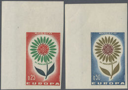 **/*/(*) Monaco: 1946/1967, Collection Of Apprx. 100 Imperforate Stamps/imperforate Proofs, Incl. 16 Colour P - Unused Stamps