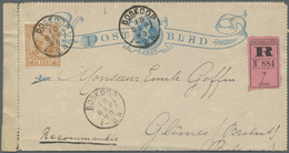 Br Niederlande: 1852/1952 (ca.), Collection With Ca. 60 Covers, Postcards And Postal Stationeries Incl. - Other & Unclassified
