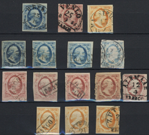 O/*/**/Br/(*) Niederlande: 1852/1942, Used And Mint Collection In A Stockbook From 1st Issue, In Addition Some Dut - Storia Postale