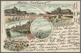 Niederlande: 1892 - 1947, Sammlung Von über 100 Ansichtskarten, Bis Auf Wenige Ausnahmen Bedarfsgere - Other & Unclassified