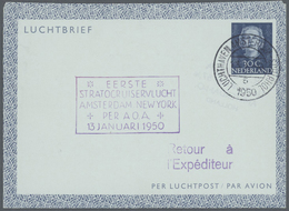 GA/Br/ Niederlande: 1946 - 1998, Umfangreiche Briefepartie Von Ca. 220 Belegen Mit Vielen Besseren Frankatu - Altri & Non Classificati