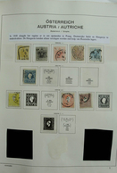 Österreich: 1850/1985: Extensive, MNH, Mint Hinged And Used Collection Austria And Territories 1850- - Unused Stamps