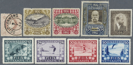 */O/** Österreich: 1863/1955, Ungebrauchte Und Gestempelte Partie Auf Blättern Mit Besseren Ausgaben, Dabei - Unused Stamps