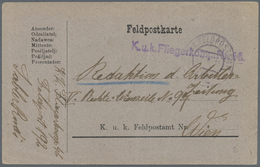 Br/GA/ Österreich - Militärpost / Feldpost: 1820/1918, Hochinteressante Partie Von Ca. 125 Briefen/Karten, - Other & Unclassified