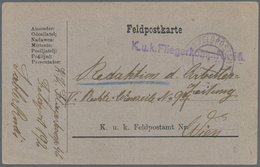 Br/GA/ Österreich - Militärpost / Feldpost: 1820/1918, Hochinteressante Partie Von Ca. 125 Briefen/Karten, - Altri & Non Classificati