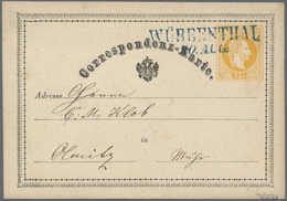 GA Österreich - Ganzsachen: 1867 (ab), Sammlung Der Korrespondenz-Karten Der Ausgabe 1867 (Kaiser Franz - Other & Unclassified