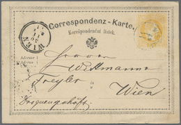 GA Österreich - Ganzsachen: 1870/1930 (ca.), Vorwiegend Kaiserreich, Bestand Von Ca. 150 Gebrauchten Un - Sonstige & Ohne Zuordnung