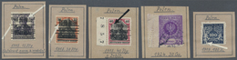 */O Polen: 1918/1936, Specialised Assortment Of 21 Stamps Showing Varieties/specialities/particularities - Covers & Documents