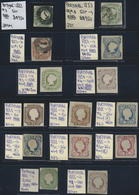 O/*/(*) Portugal: 1853/1910 (ca.), Comprehensive Used And Mint Collection/accumulation Of Classic And Semicl - Storia Postale