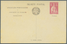 GA Portugal: 1878/1935, Lot Of Ca. 70 Postal Stationery Used And Unused, Incl. Good Used Double Cards, - Brieven En Documenten