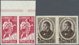 */**/(*)/O Portugal: 1880/1955 (ca.), Portugal And Some Colonies, Mainly Mint Accumulation On Stocksheets Incl. - Covers & Documents