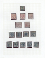 O/*/(*) Rumänien: 1858/1872, Used And Mint Collection Of 124 Classic Stamps, Slightly Varied Condition, Neat - Briefe U. Dokumente