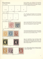 O/* Rumänien: 1862/1959, Used And Mint Collection In Seven "Behrens" Albums, Well Collected From Classic - Brieven En Documenten