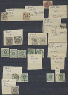 O Schweden: 1855/1940 (ca.), Used Collection/accumulation In Four Stockbooks, Showing A Quite Interest - Neufs