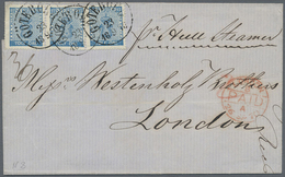 O/Br Schweden: 1855/1870 (ca.), Used Assortment Of 38 Stamps And One Cover, Varied Condition, Incl. Two C - Unused Stamps