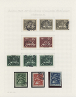 O/* Schweden: 1924, UPU Issues, Mainly Used Assortment Of Apprx. 110 Stamps Of Both Issues, Neatly Mount - Unused Stamps